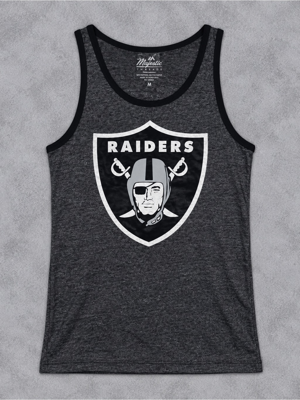 Majestic Threads NFL Las Vegas Raiders Tank Top Waller 83 Raiders Apparel